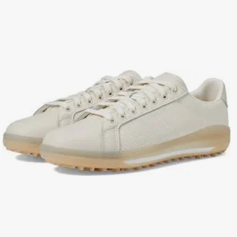 Adidas Go-To Spkl 1 Golf Shoes Mens 9.5 Chalk White Alumina Spikeless GV6903 NEW